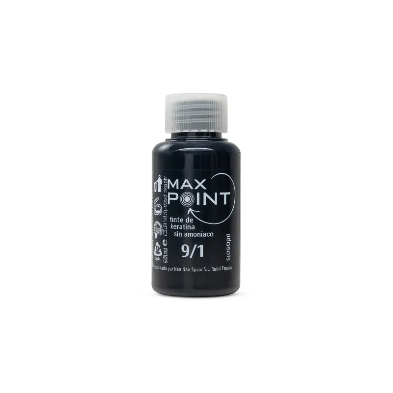 Max Point Tinte de Keratina Sin Amoniaco Nº9/1 60ml | Max Point