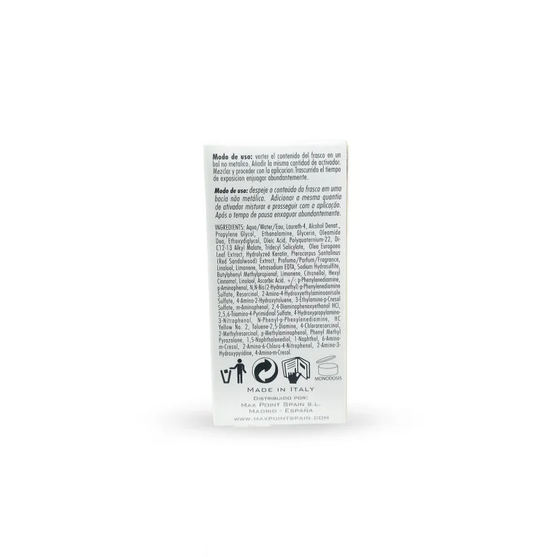Max Point Tinte de Keratina Sin Amoniaco Nº6/32 Rubio Oscuro 60ml | Max Point