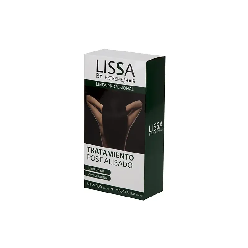 LISSA Champú+Mascarilla Pack POST ALISADO 500 ml | EXTREME HAIR