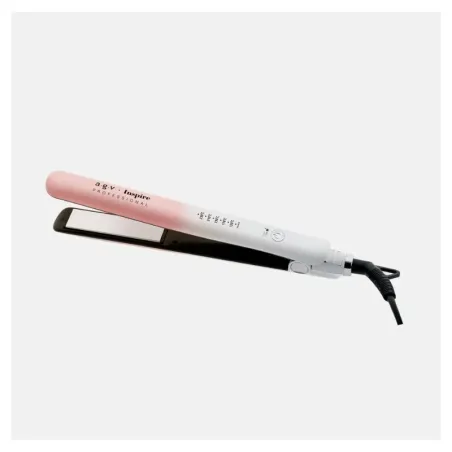 Plancha AGV Inspire Titanium 230º Rosa/Blanco 25mm