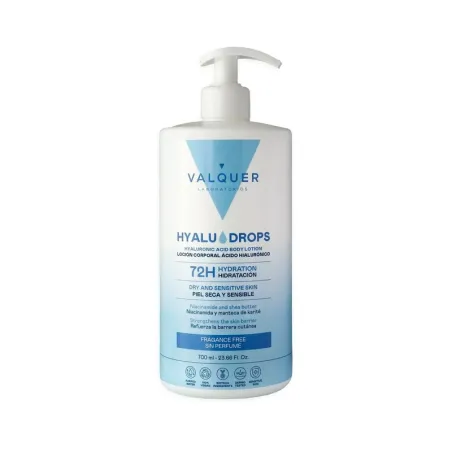 Valquer Hialurónico Body Sin Perfume 700ml - 72h