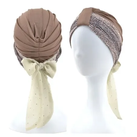 Turbante Zanzibar B118 Burdeos - Rokoko Bambu