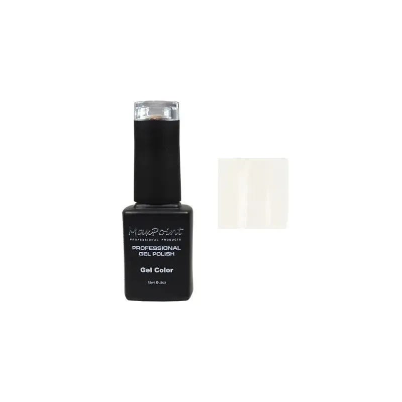 Esmalte en GEL Max Point nº19 - 15ML Blanco Lechoso | Max Point Belleza