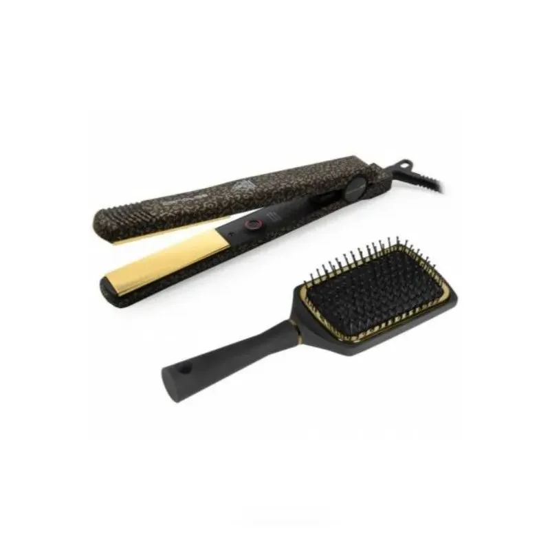 PLANCHA C STYLE Gold Leopard Soft Touch + PADDLE | CORIOLISS