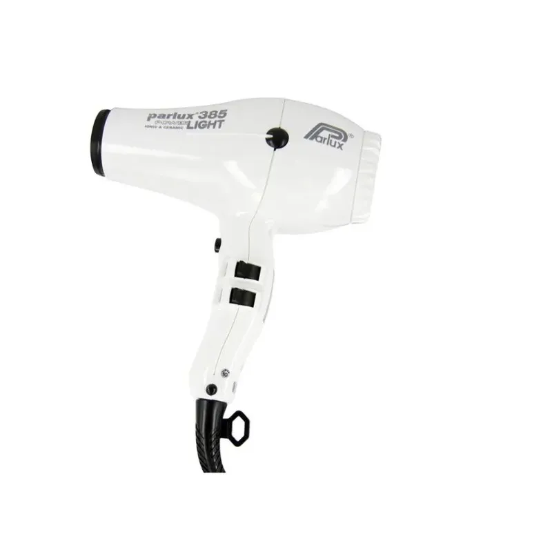 SECADOR PARLUX 385 BLANCO LIGHT IONIC & CERAMIC 2150 w | Parlux