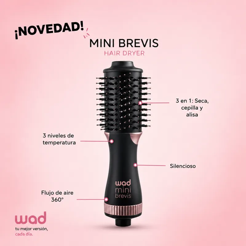 CEPILLO SECADOR Mini BREVIS | WAD