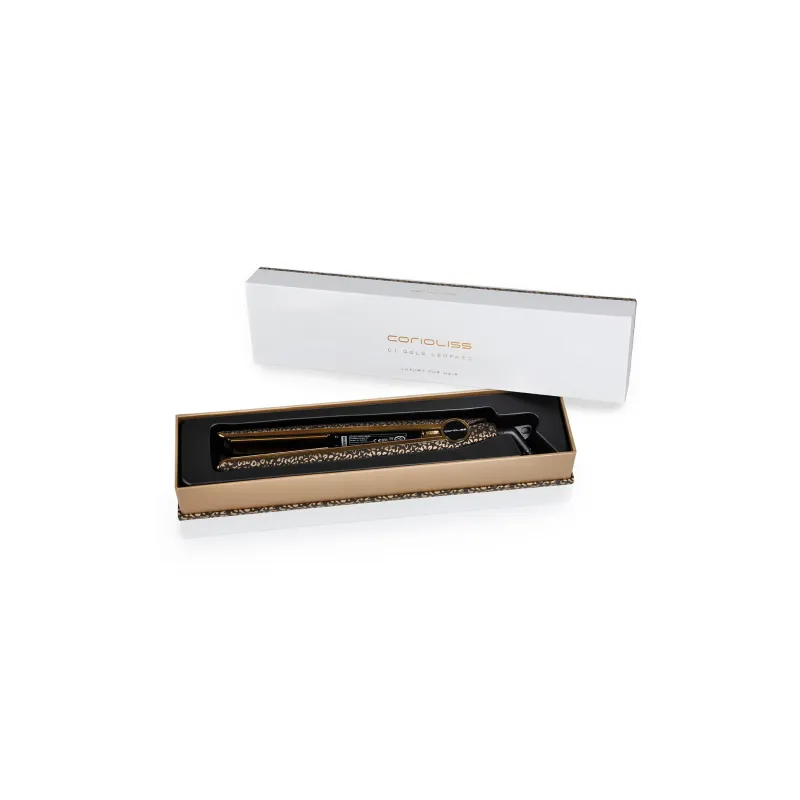 CORIOLISS PLANCHA DE PELO C1 GOLD LEOPARD SOFT TOUCH | CORIOLISS