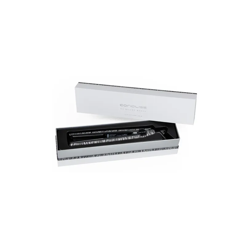 CORIOLISS PLANCHA DE PELO DIGITAL C1 SILVER ZEBRA SOFT TOUCH | CORIOLISS