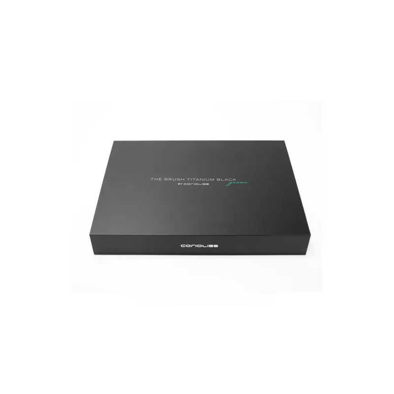 CORIOLISS Cepillos Térmicos THE BRUSH TITANIUM BLACK GREEN KIT 4 25, 33, 43, 53 mm | CORIOLISS