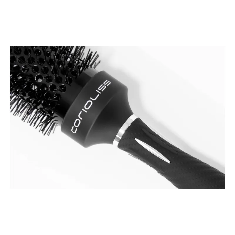 CORIOLISS Cepillos Térmicos THE BRUSH TITANIUM BLACK GREEN KIT 4 25, 33, 43, 53 mm | CORIOLISS