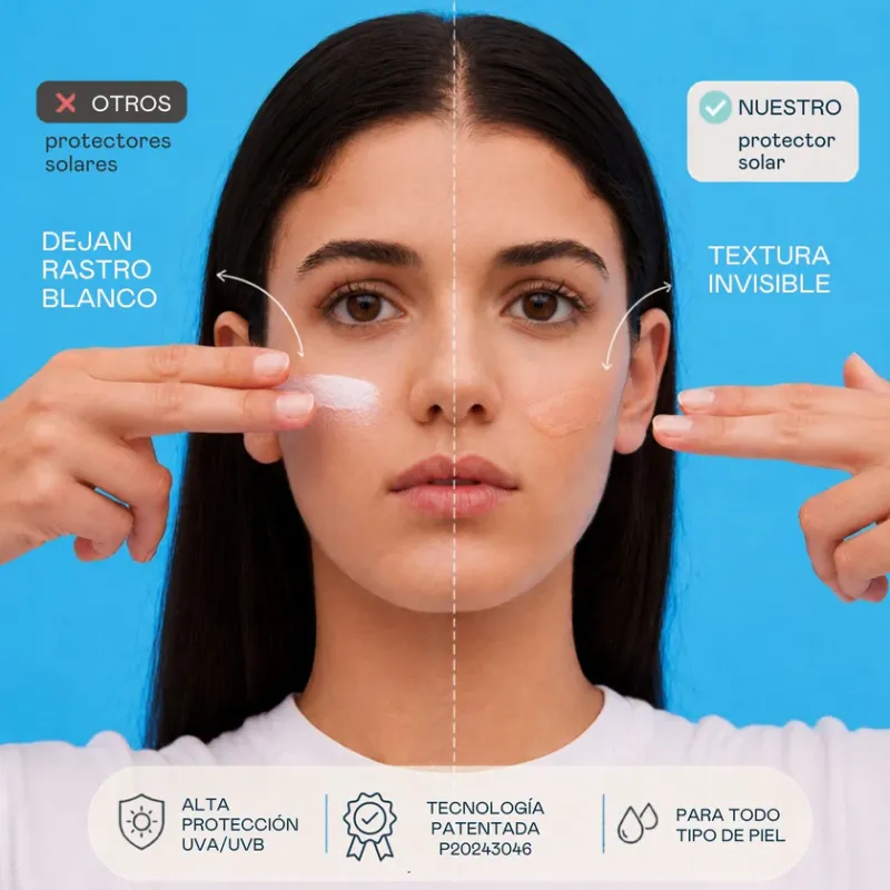 Valquer Invisible Protection SPF 50+ Sérum Facial Protector Solar 40 ml | Valquer Profesional