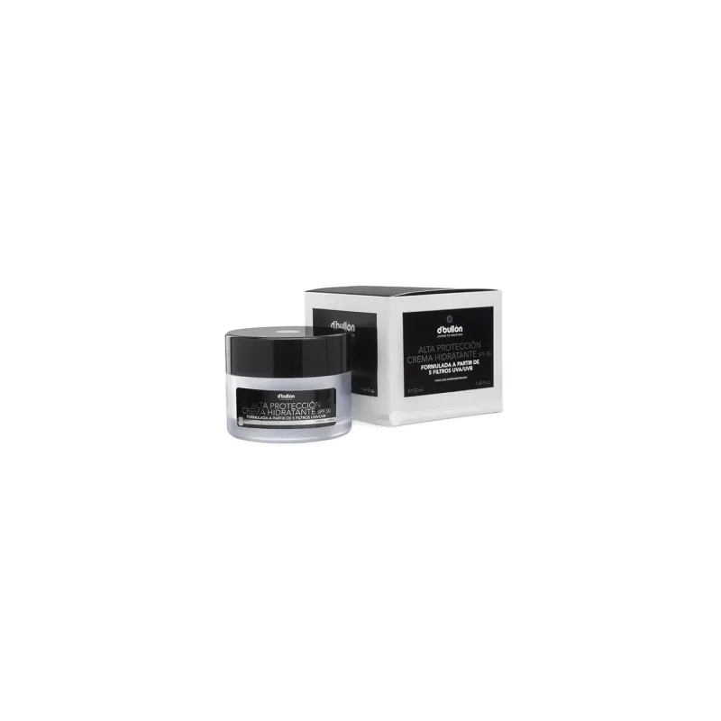 Crema Facial Hidratante Alta Protección SPF 50 D'Bullón | Valquer Profesional