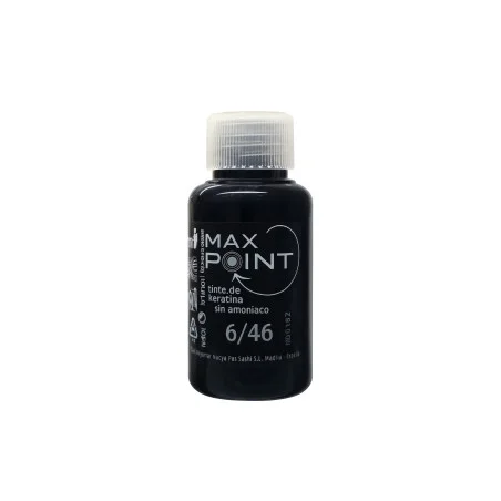 Max Point Tinte de Keratina Sin Amoniaco Nº6/46 Rubio Cobre Rojizo 60ml