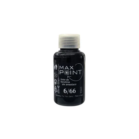 Max Point Tinte de Keratina Sin Amoniaco Nº6/66 Rojo Intenso 60ml