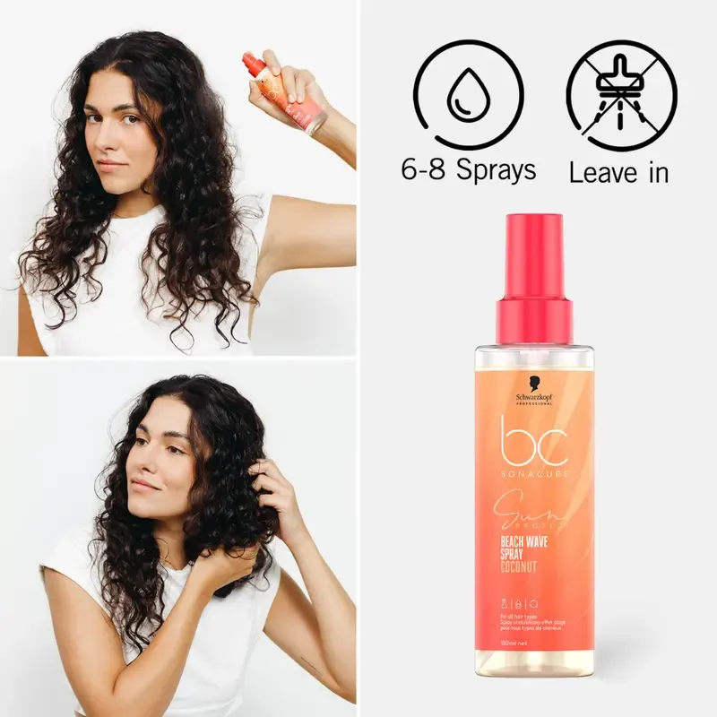 Sun Bonacure Spray Beach Waves Spray Texturizante Coco 150ml | Schwarzkopf Professional