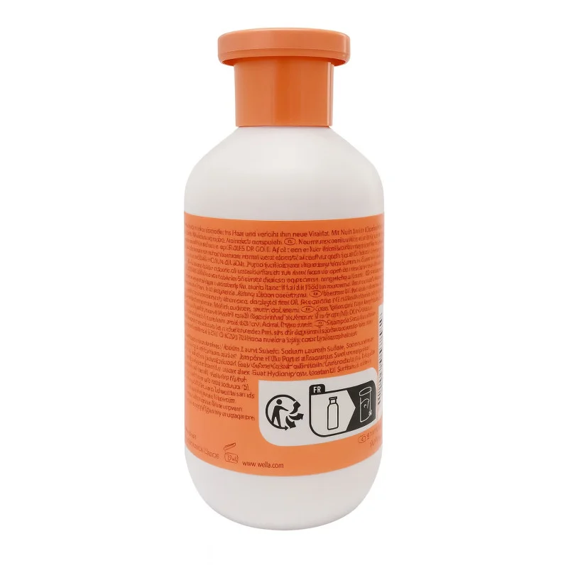 Wella Enrich Champú Nutritivo 300ml - reverso (INCI / modo de empleo)