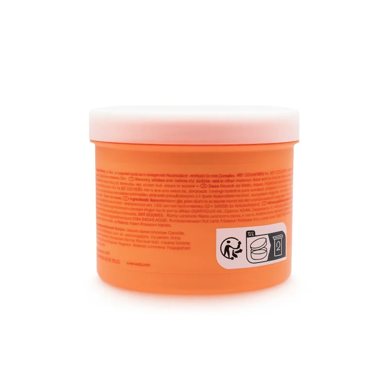 Wella Invigo Enrich Mascarilla Nutrición Profunda 500ml - reverso (INCI / modo de empleo)