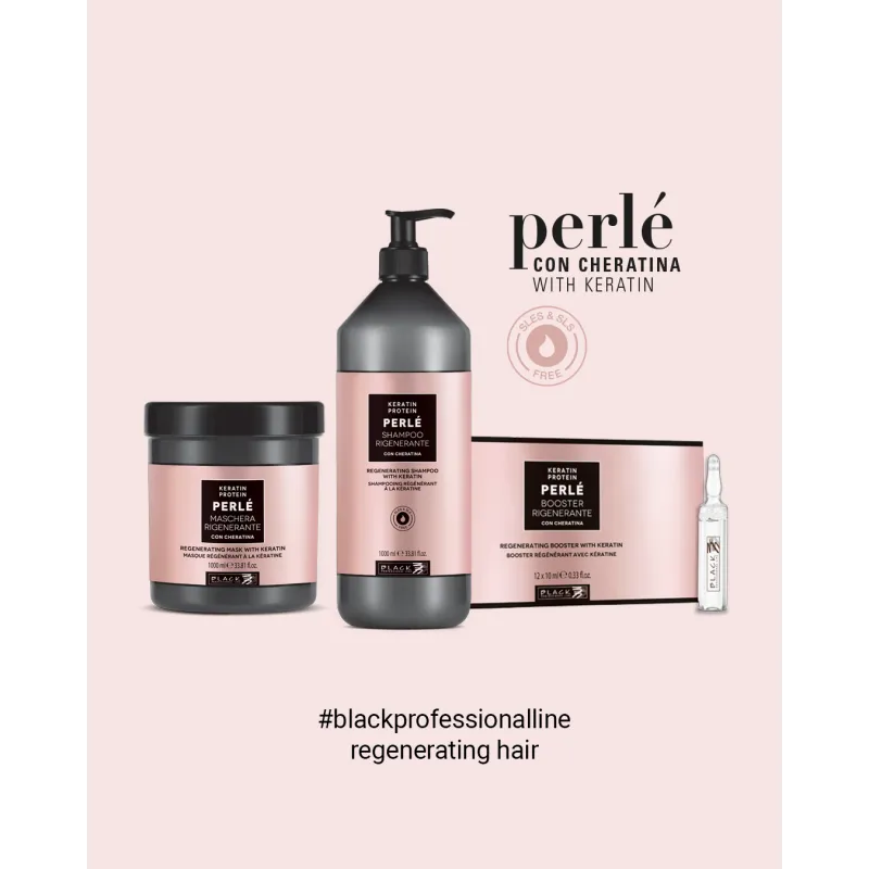Black Professional Line Perlé Champú Reconstructor 1000ml | Black Professional Line
