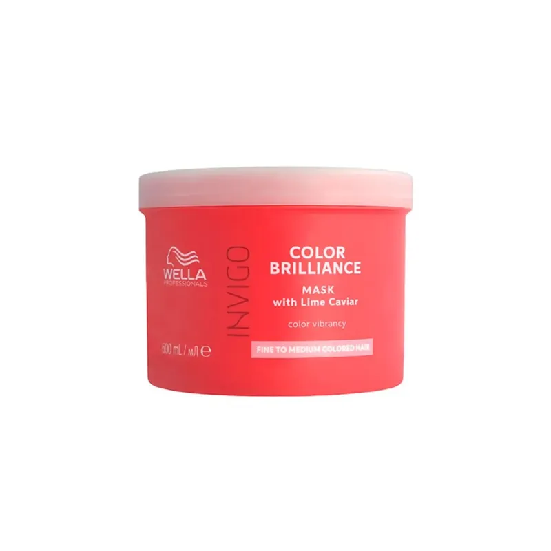 Wella Invigo Color Brilliance Mascarilla cabello fino 500ml