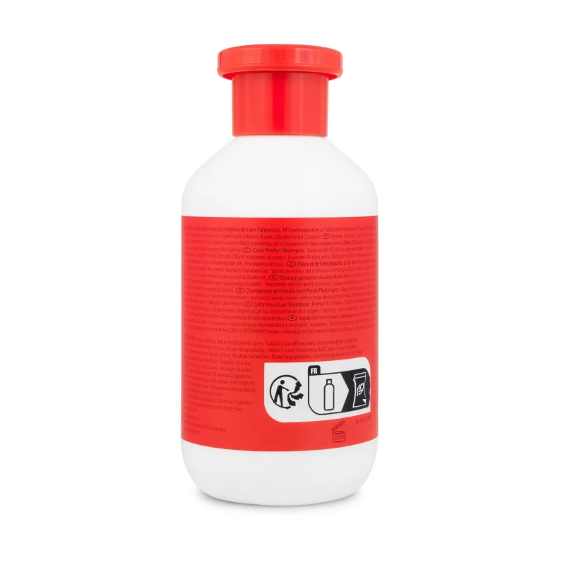 Wella professionals Invigo Color Brilliance champu cabellos gruesos 300ml - reverso (INCI / modo de empleo)