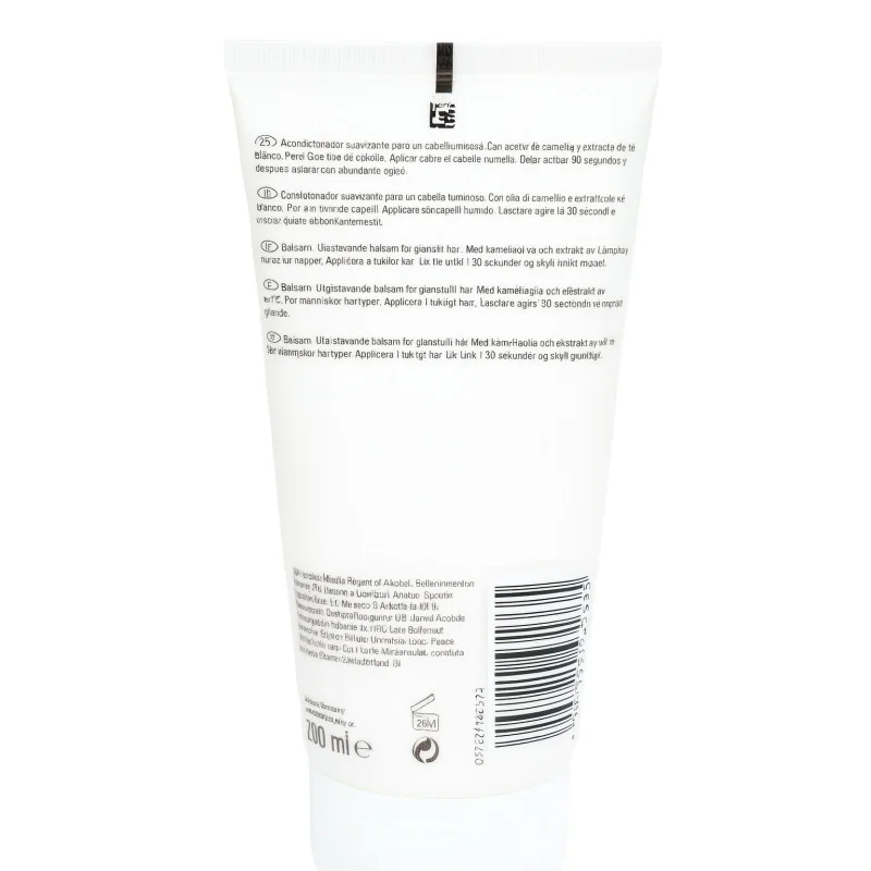 Wella professionals Oil Reflections Acondicionador 200ml - reverso (INCI / modo de empleo)