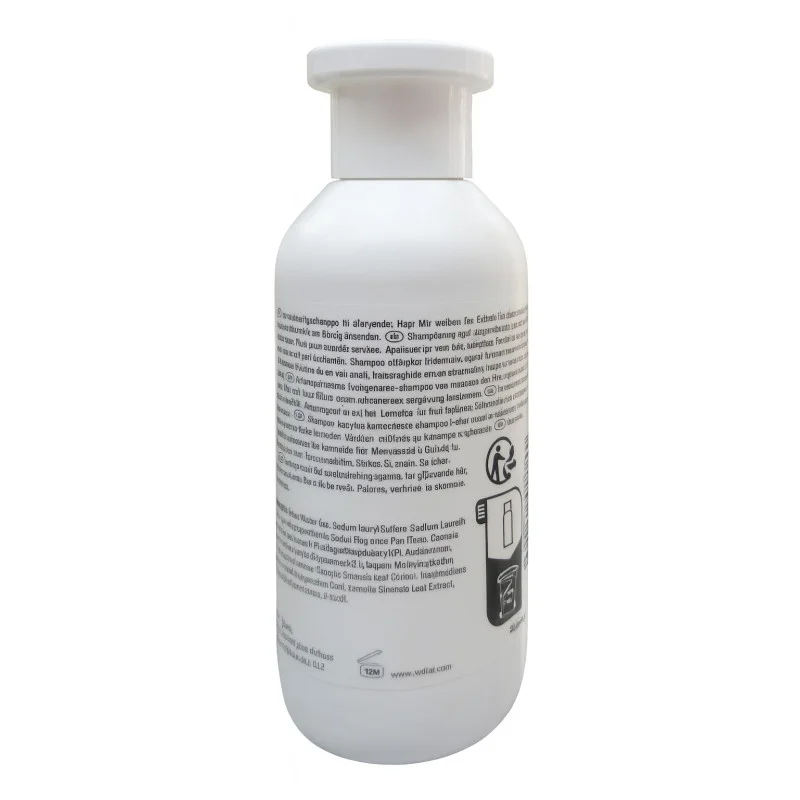 Wella professionals Oil Reflections Champú 250ml - reverso (INCI / modo de empleo)