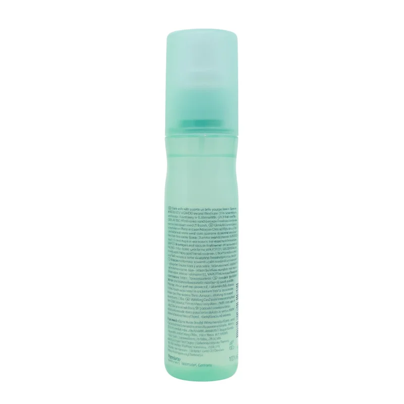 Wella professionals Invigo Volume Boost Spray Voluminizador 150ml - reverso (INCI / modo de empleo)