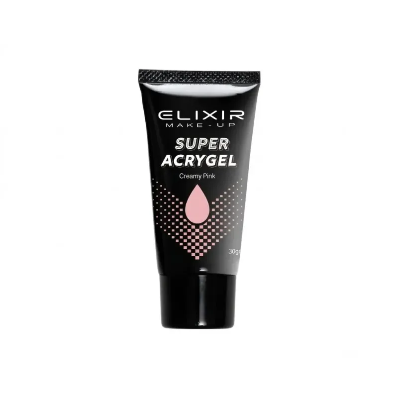 ACRY GEL NEW CREAMY  PINK 30GR Elixir