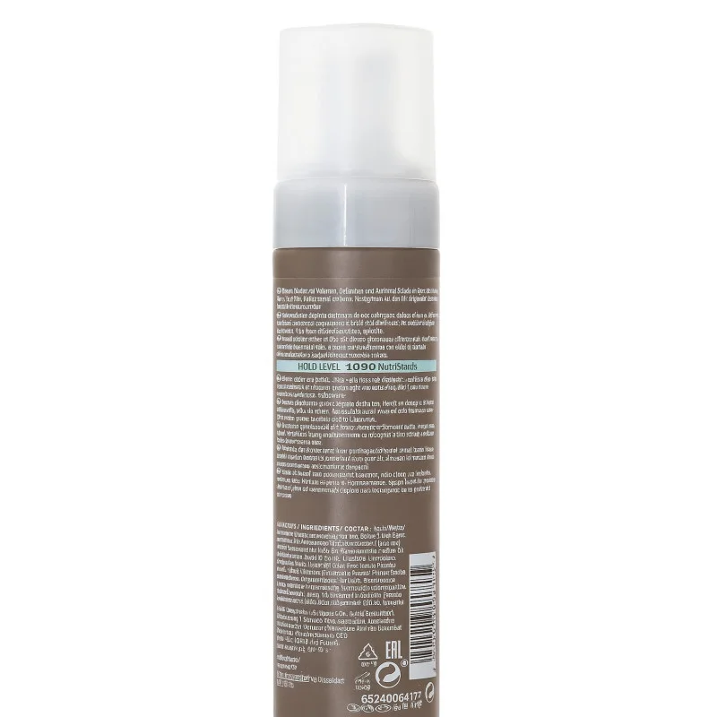 Wella professionals Nutricurls Twirl Anti-Frizz 72H 200ml - reverso (INCI / modo de empleo)