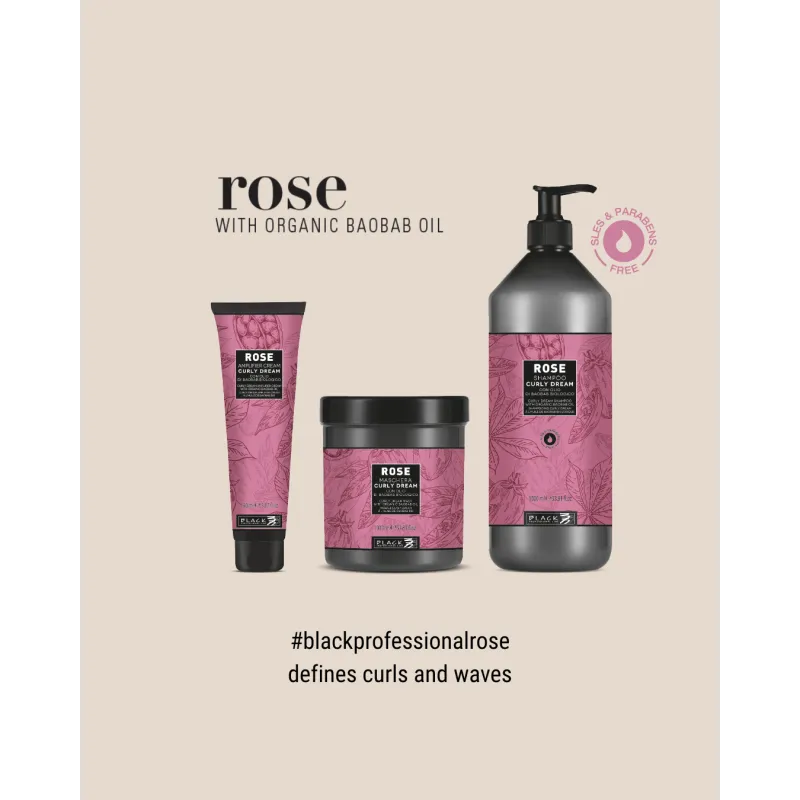 Black Professional Line ROSE Champú Curly Dream 300ml | Black Professional Line