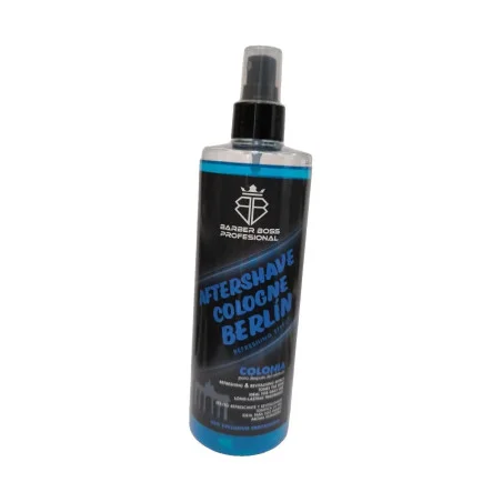 Barber Boss Aftershave Cologne Berlín Refrescante y Tonificante 400ml