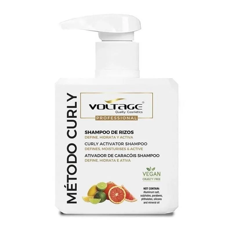 VOLTAGE MÉTODO CURLY Champú 500 ml | VOLTAGE