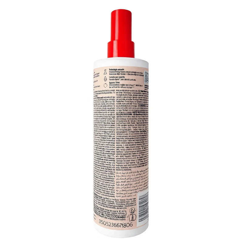 Repair Spray Acondicionador Desenredante 400ml - reverso (INCI / modo de empleo)