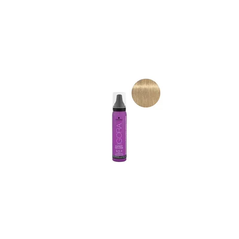 Schwarzkopf Igora Espuma 9.5-4 Rubio Claro Beige 100ML | Schwarzkopf Professional