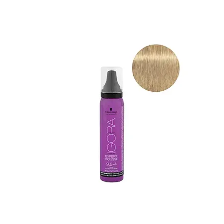 Igora Espuma 9.5-4 Rubio Claro Beige 100ml
