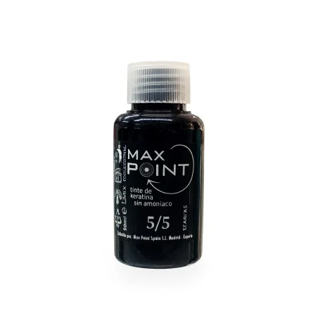 Max Point Nº5/5 Caoba Tinte de Keratina Sin Amoniaco 60ml