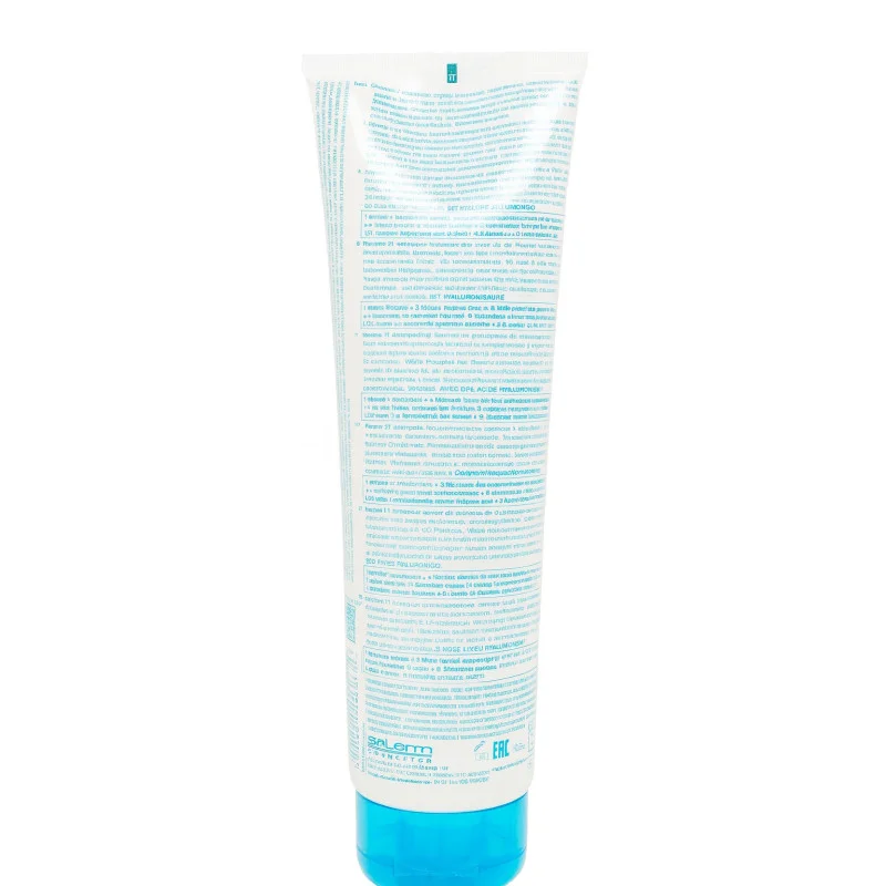 Salerm 21 Champú Hidratante 300ml - reverso (INCI / modo de empleo)