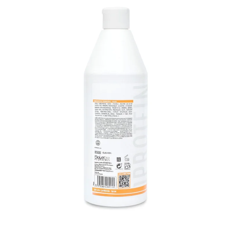 HAIRLAB MULTI-PROTEIN ACONDICIONADOR Reforzado de queratina 1000ml - reverso (INCI / modo de empleo)