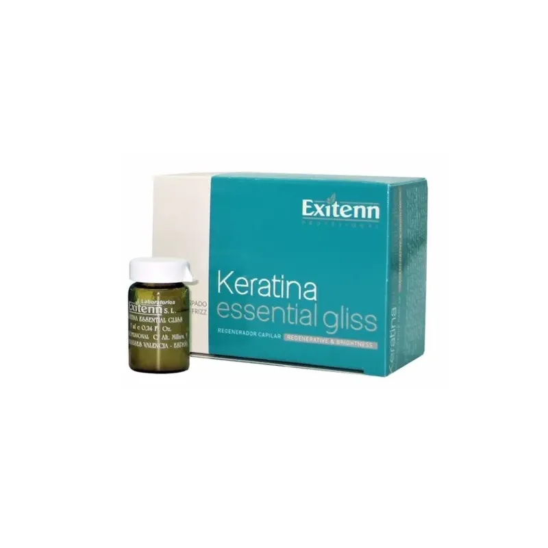 Keratina Essential Gliss 12 Ampollas X 7Ml
