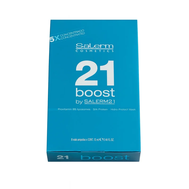 Salerm 21 Boost Ampollas Hidratantes 8 vials-ampollas x 13 ml