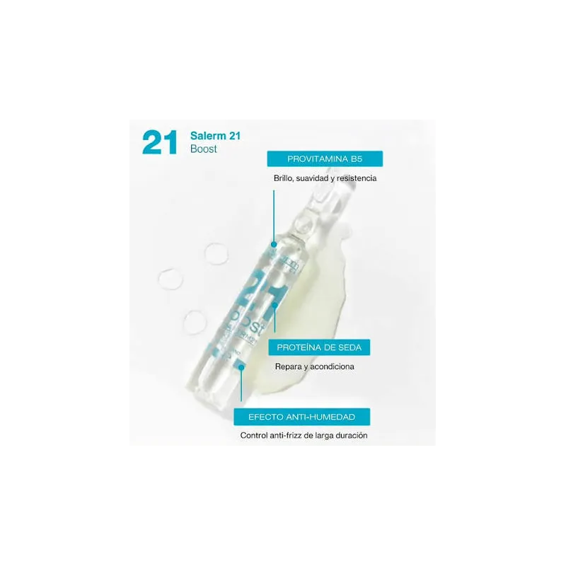 Salerm 21 Boost Ampollas Hidratantes 8 vials-ampollas x 13 ml | Salerm