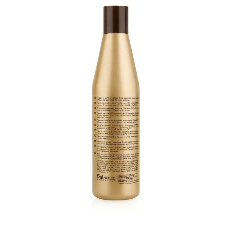 Salerm G+ Champú Específico para Cabello Graso 250ml - reverso (INCI / modo de empleo)