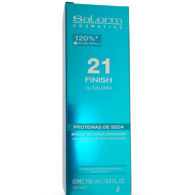 Salerm 21 Finish Iluminador Capilar Brillo de Larga Duración 100ml