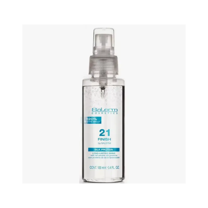 Salerm 21 Finish Iluminador Capilar Brillo de Larga Duración 100ml | Salerm