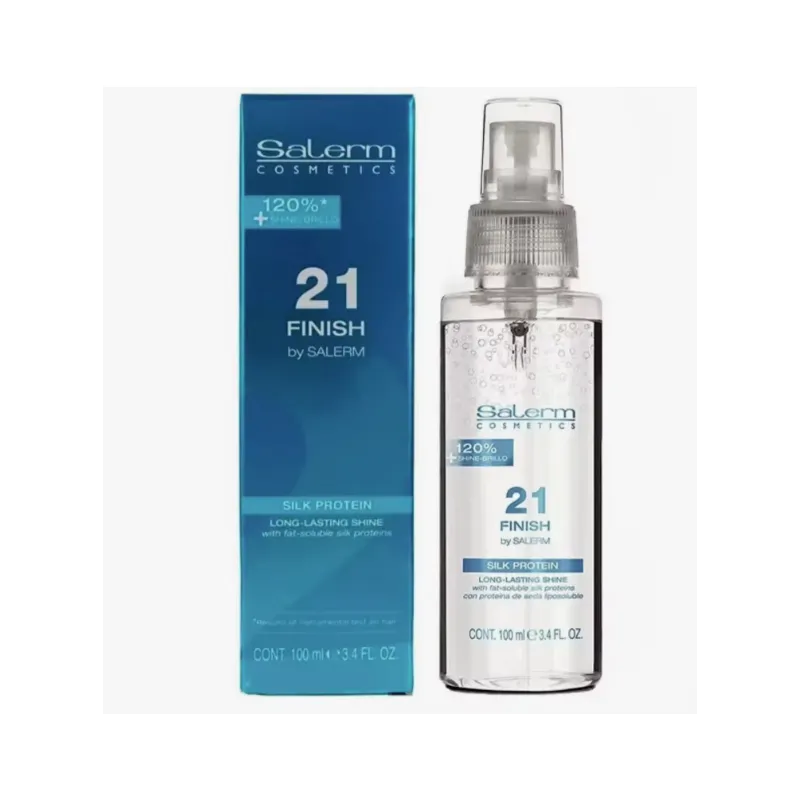 Salerm 21 Finish Iluminador Capilar Brillo de Larga Duración 100ml | Salerm