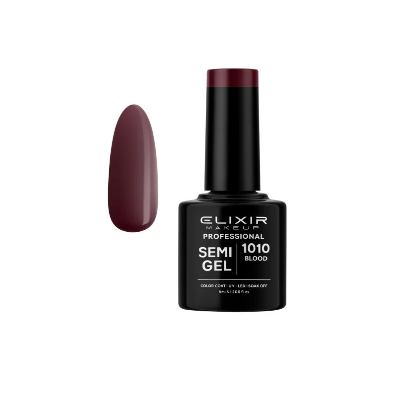 Elixir Make Up Semi Gel Color Coat 12ml