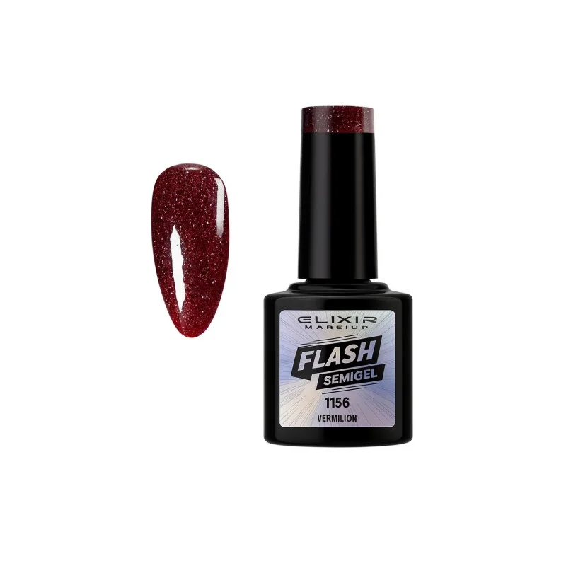 ELIXIR FLASH SEMIGEL Color Vermilion 8ml