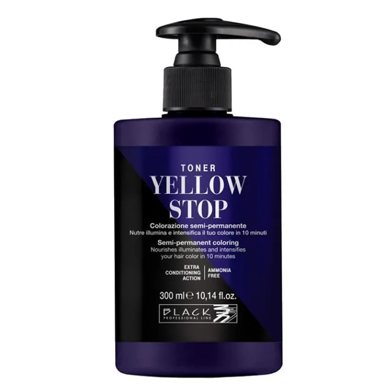 Black Professional Line Toner Yellow Stop 300ml | Black Professional Line