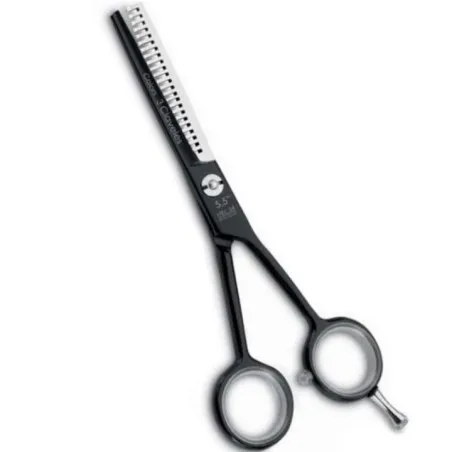 Tijera Esculpir 3Claveles 5.5" Negra