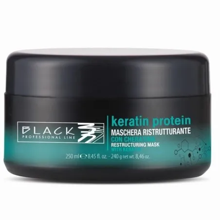 Mascarilla Proteinas de Keratina Black